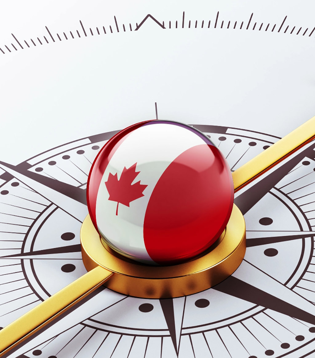 Compass with Canadian Sphere